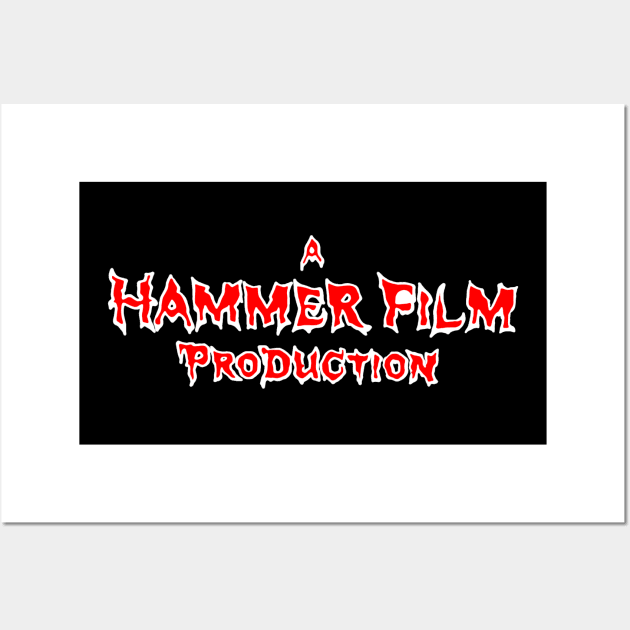 Hammer Films Logo - Brides of Dracula Wall Art by UnlovelyFrankenstein